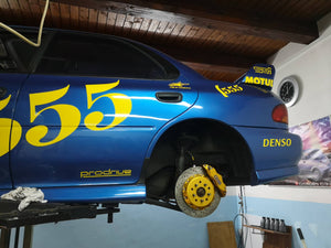 スバル Impreza GC8 WRX STI (00~04)用 CEIKA カスタムビッグブレーキキット