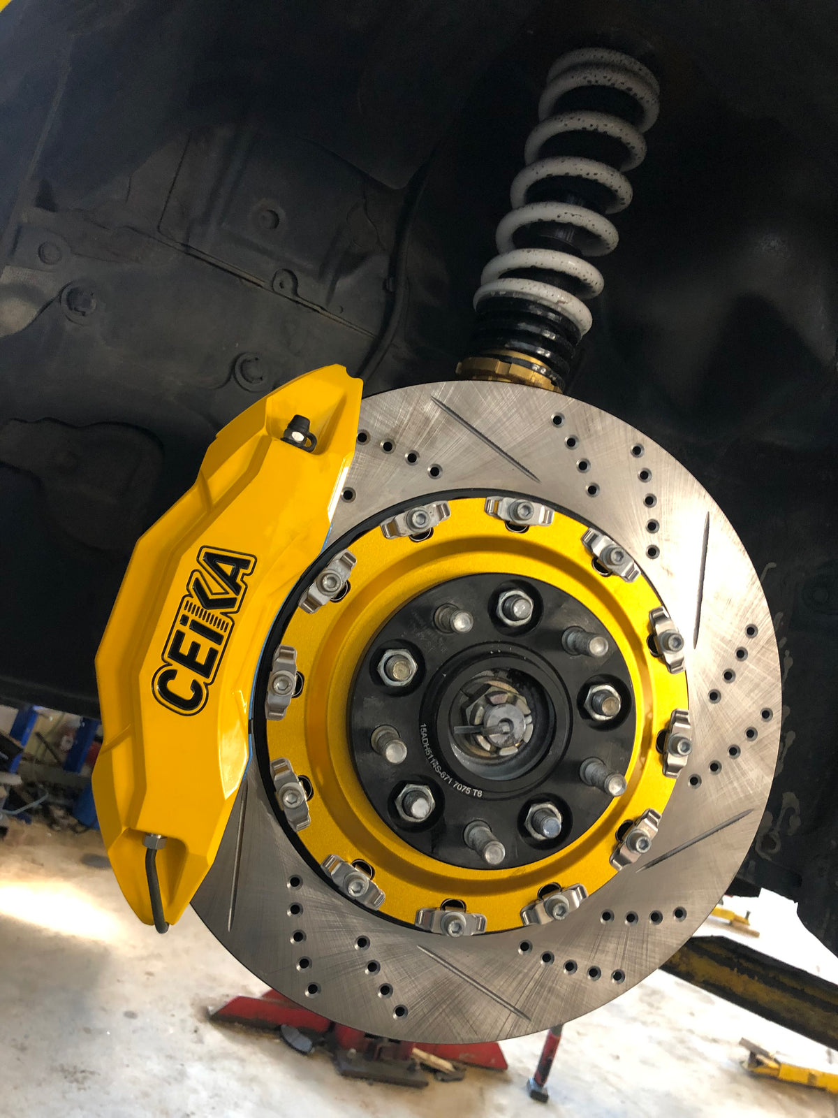 三菱 Evolution VII CT9A (01~03)用 CEIKA カスタムビッグブレーキキット