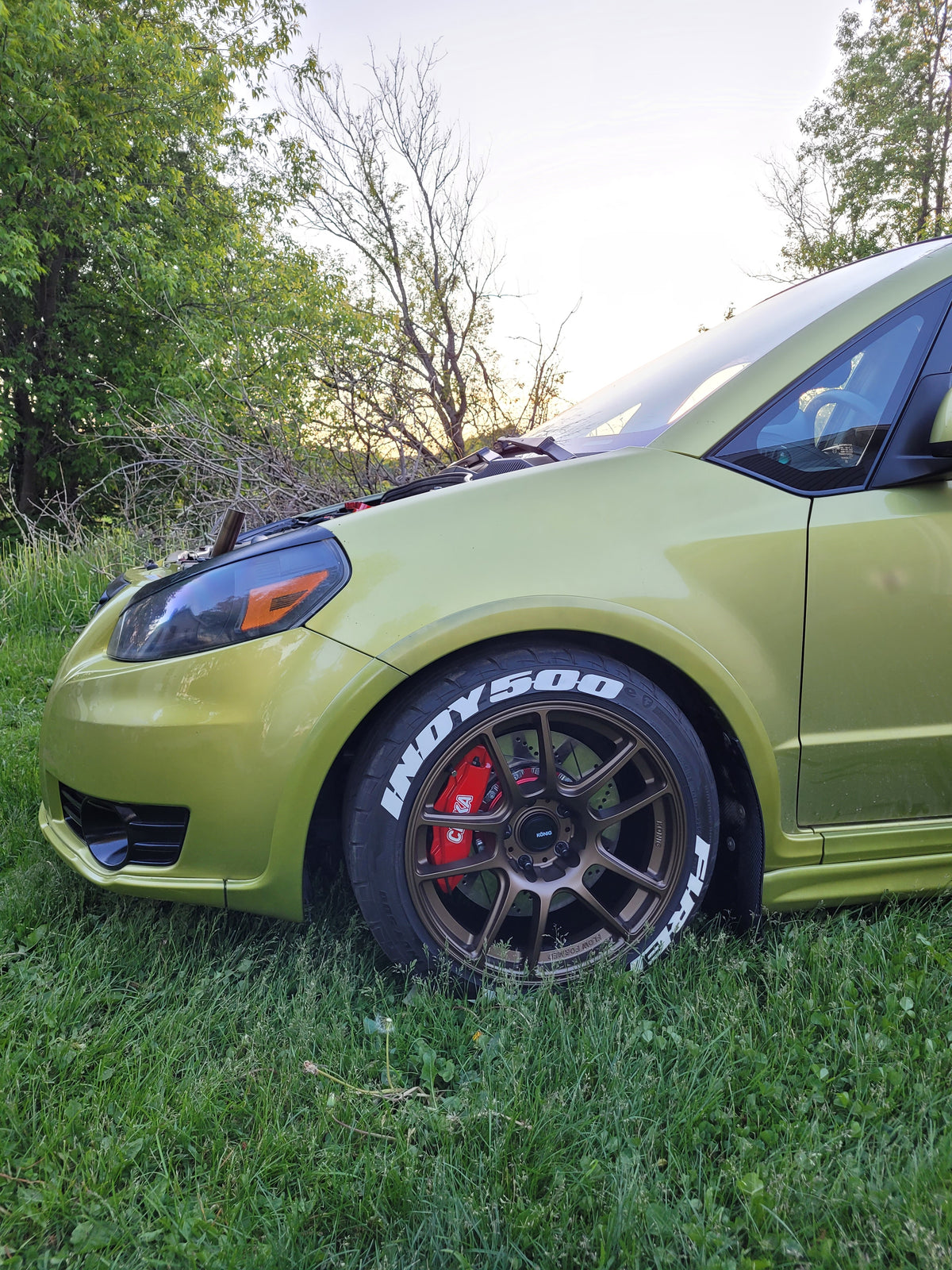 スズキ SX4 mk1 (07~10)用 CEIKA カスタムビッグブレーキキット