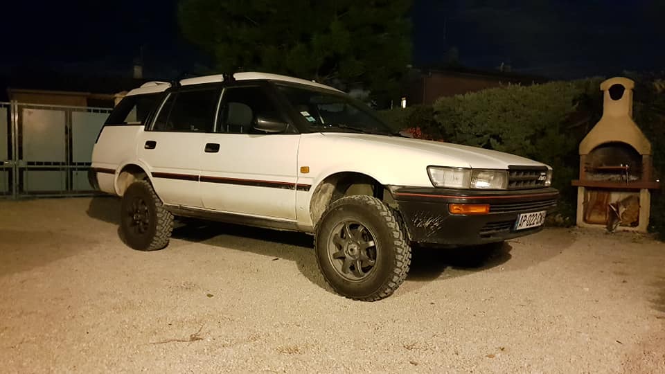 トヨタ Corolla AE95 4WD Wagon Escape Sprinter Carib (88~94)用 CEIKA カスタム車高調