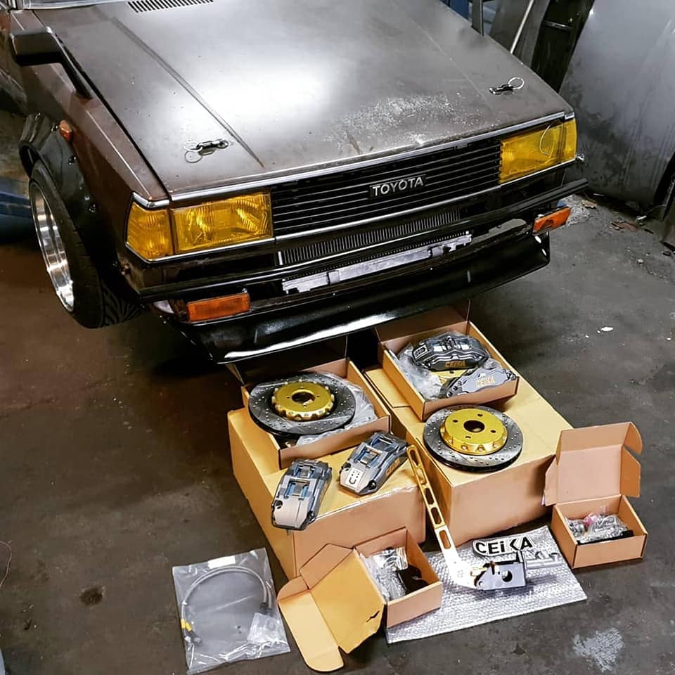 トヨタ Corolla KE70 TE70 TE72 (79~84)用 CEIKA カスタム車高調