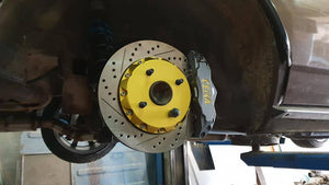 トヨタ Corolla KE70 TE70 TE72 (79~84) with rear drum to disc conversion用 CEIKA カスタムビッグブレーキキット