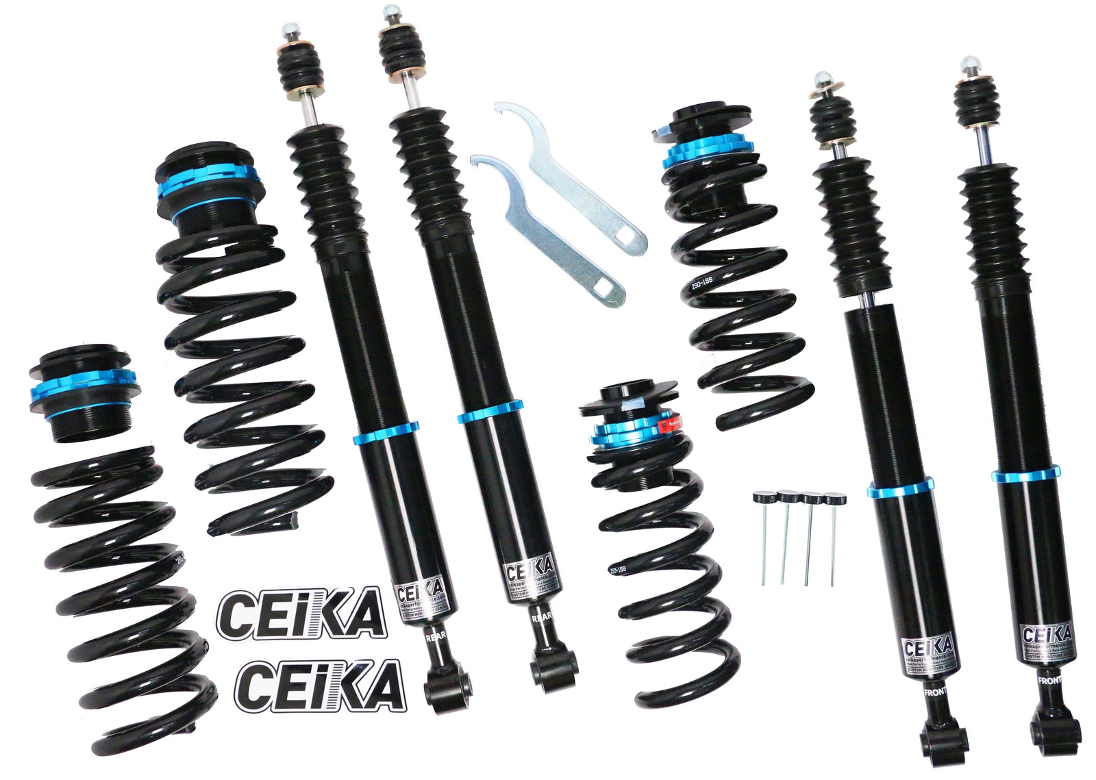 メルセデス・ベンツ CLK Class W208 4cyl 6cyl (97~02)用 CEIKA カスタム車高調