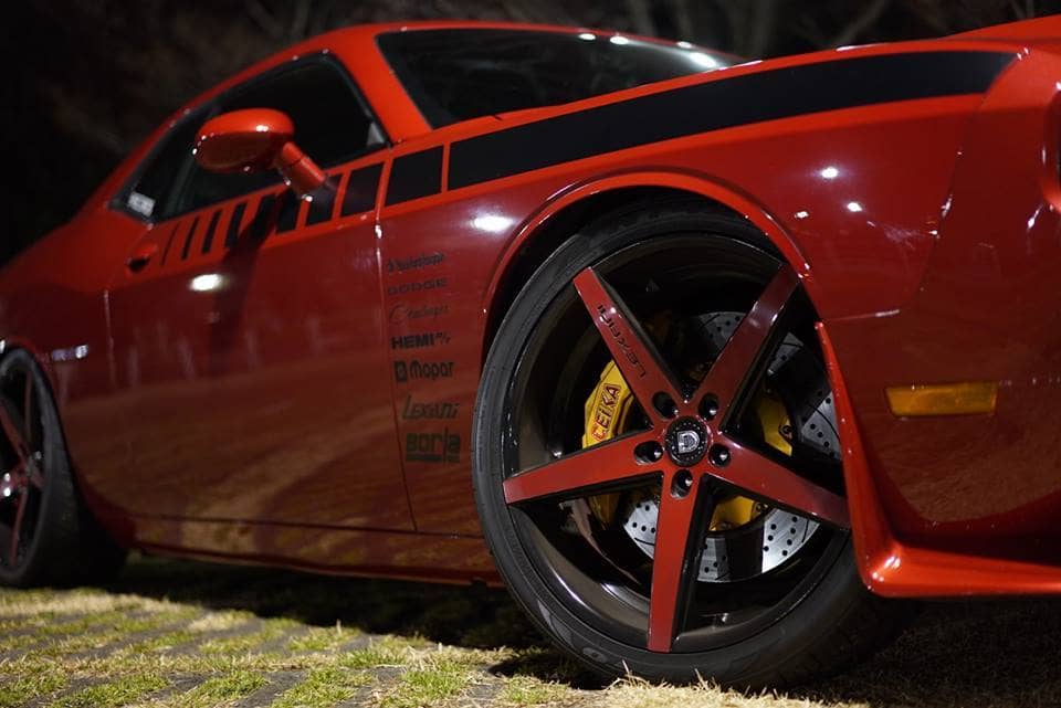 ダッジ Challenger R/T (08~14)用 CEIKA カスタムビッグブレーキキット - ceikaperformance