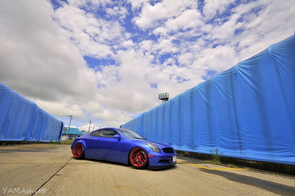 インフィニティ V35 Coupe (02~up)用 CEIKA カスタムビッグブレーキキット - ceikaperformance