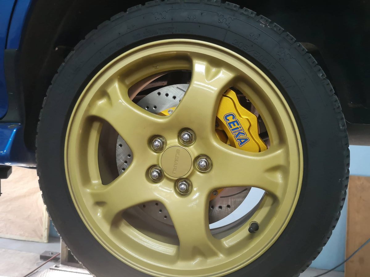 スバル Impreza GC8 WRX STI (00~04)用 CEIKA カスタムビッグブレーキキット