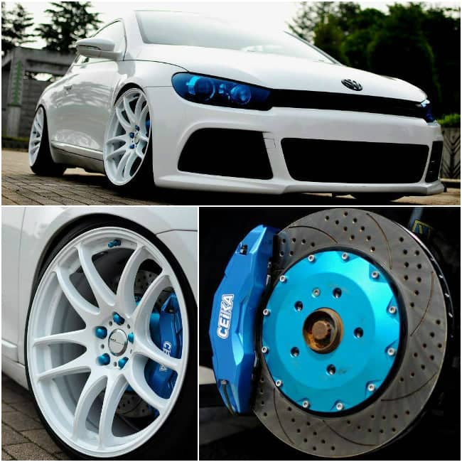 フォルクスワーゲン Scirocco R (09~16)用 CEIKA カスタムビッグブレーキキット