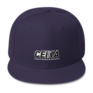 CEIKA by Otto ウールブレンド スナップバックハット