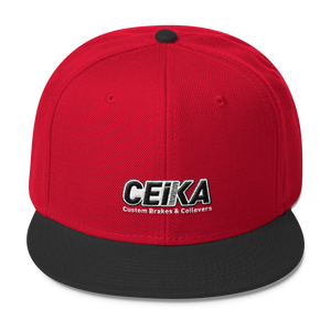 CEIKA by Otto ウールブレンド スナップバックハット