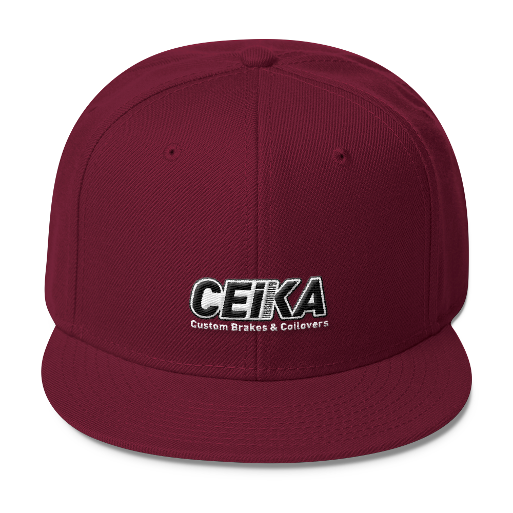 CEIKA by Otto ウールブレンド スナップバックハット