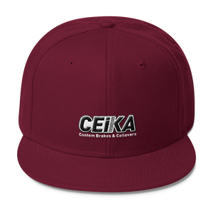 CEIKA by Otto ウールブレンド スナップバックハット
